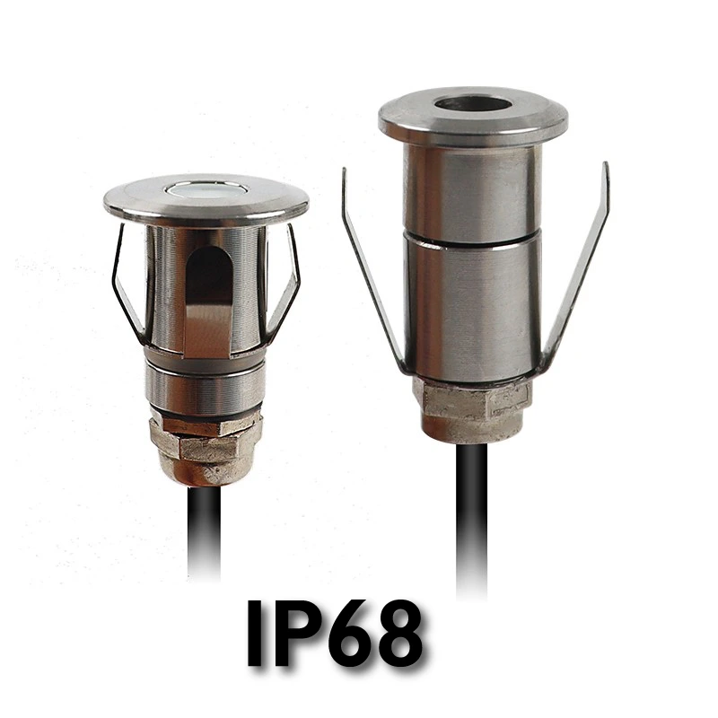 Däckbelysning Rostfri 12V / 0,3w IP68 10st
